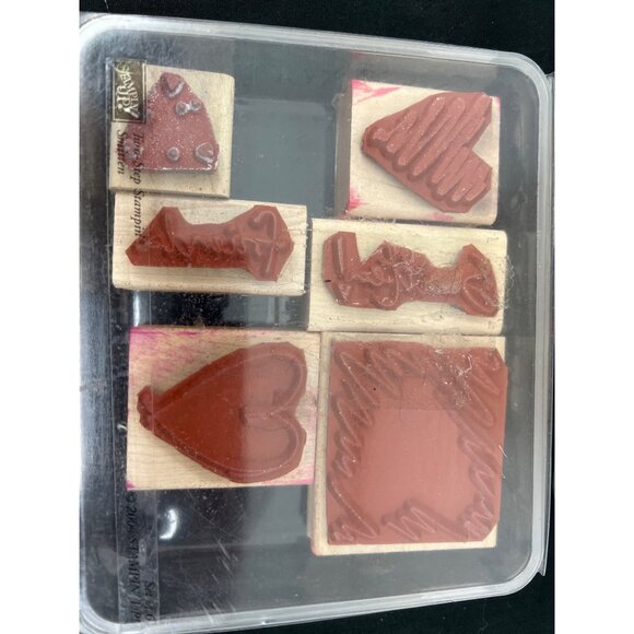 Stampin Up! 66-Piece Wood-Mounted Rubber Stamp Set - Picture 11 of 13